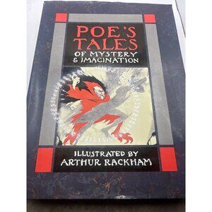 Poes Tales Of Mystery & Imagination Illustrated By Arthur Rackham 1986 Octopus B